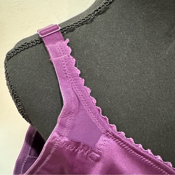 Purple Satin Camisole Top - Picture 4 of 11